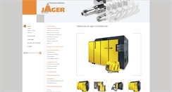 Desktop Screenshot of jaeger-drucklufttechnik.de